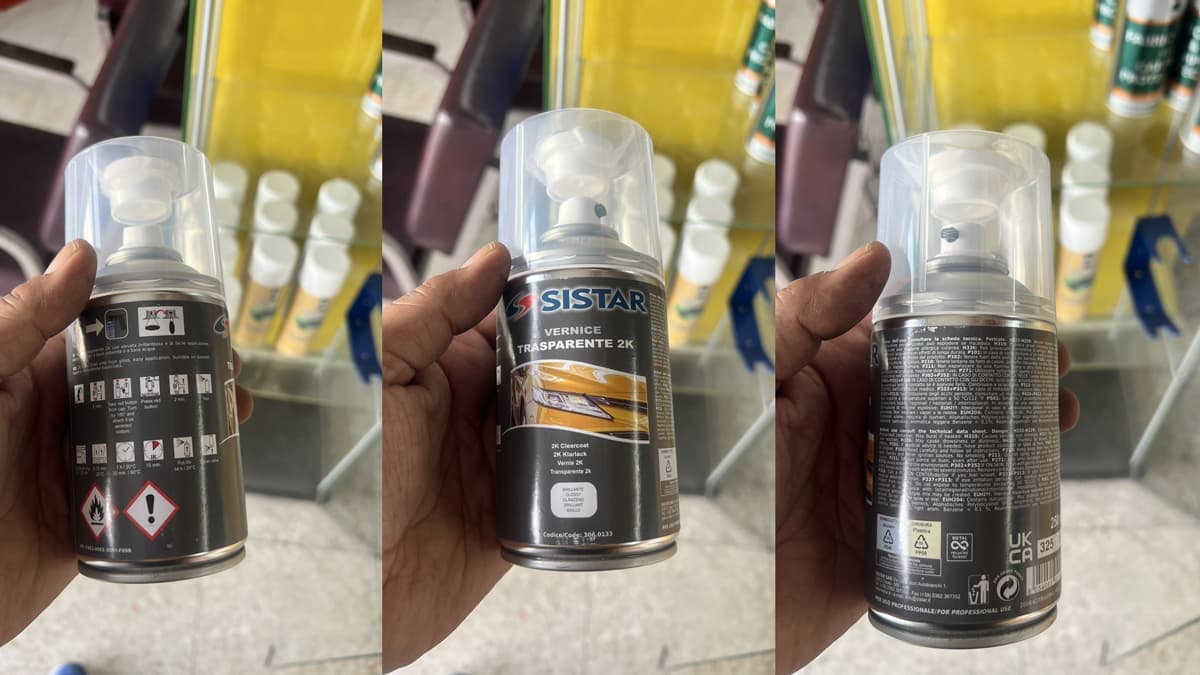 2K Clear Coat Varnish: Идеальное финишное покрытие для нанесения после аэрозольных красок - 1