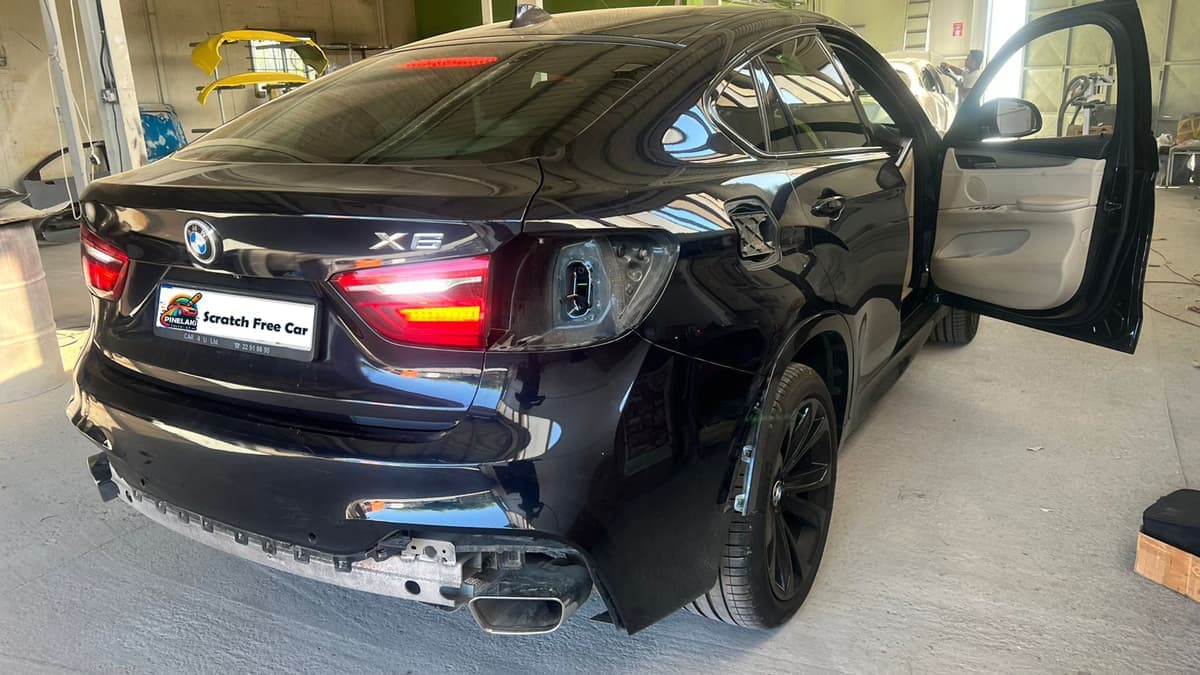 BMW X6 черный 2015
