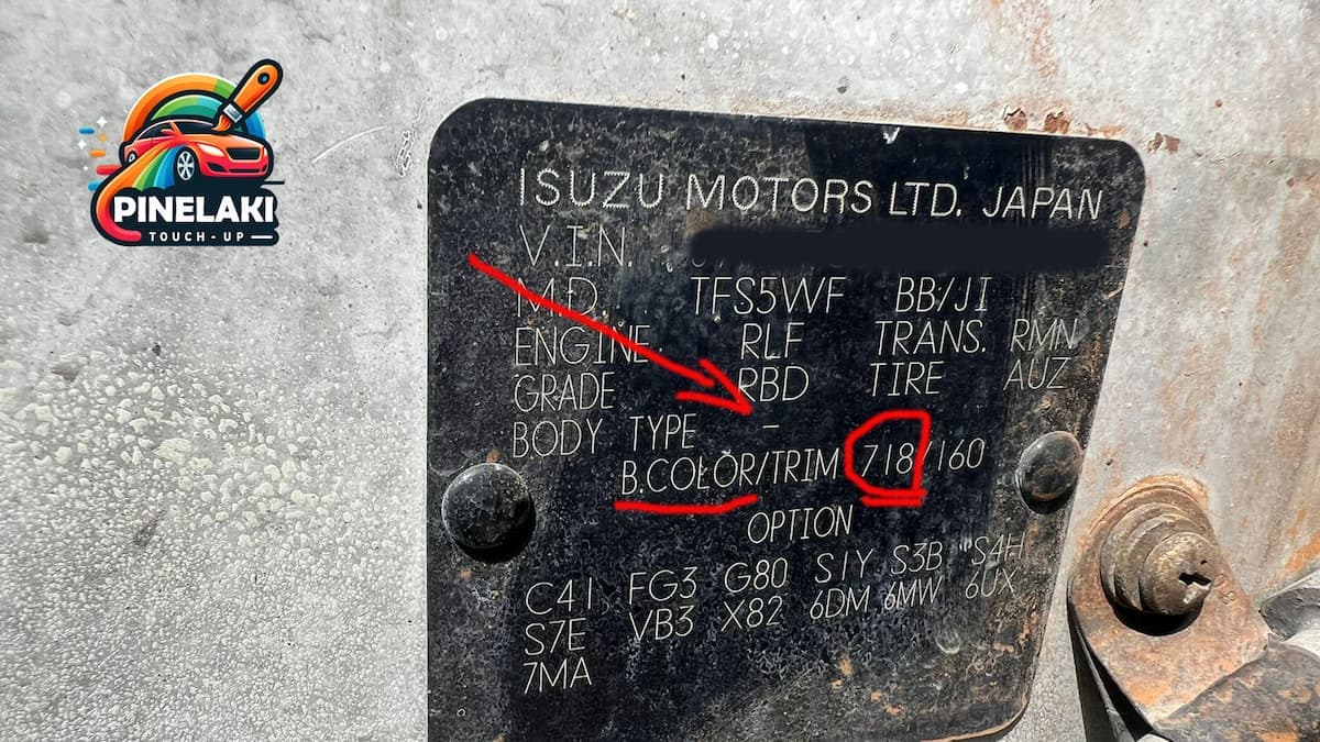 Панель с цветовым кодом грузовика isuzu chevrolet