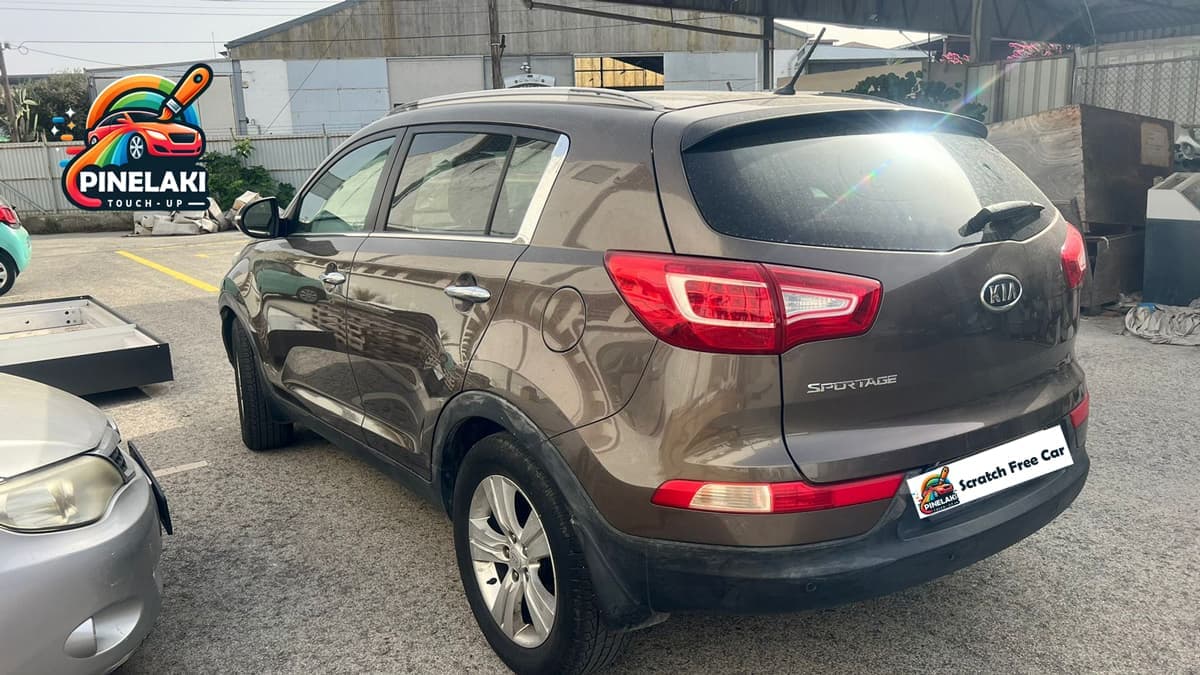 Определение кода краски SL для Kia Sportage (2011-2016)