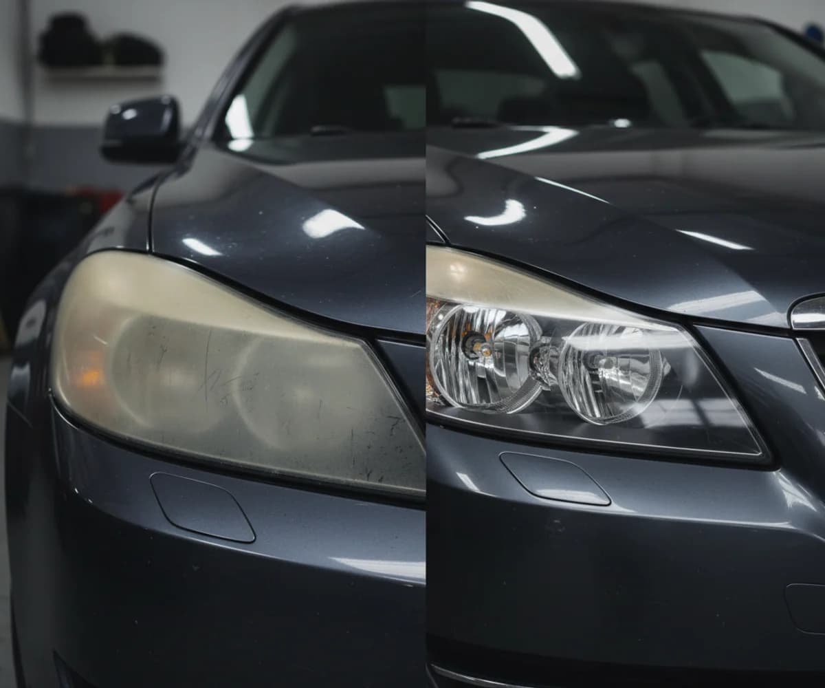 Услуга полировки фар на Кипре — прозрачные, безопасные, как новые